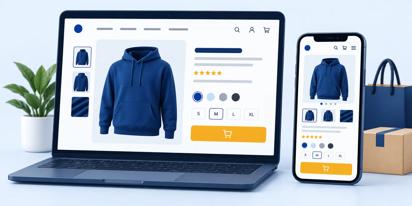 Ecommerce marketing automation store build design