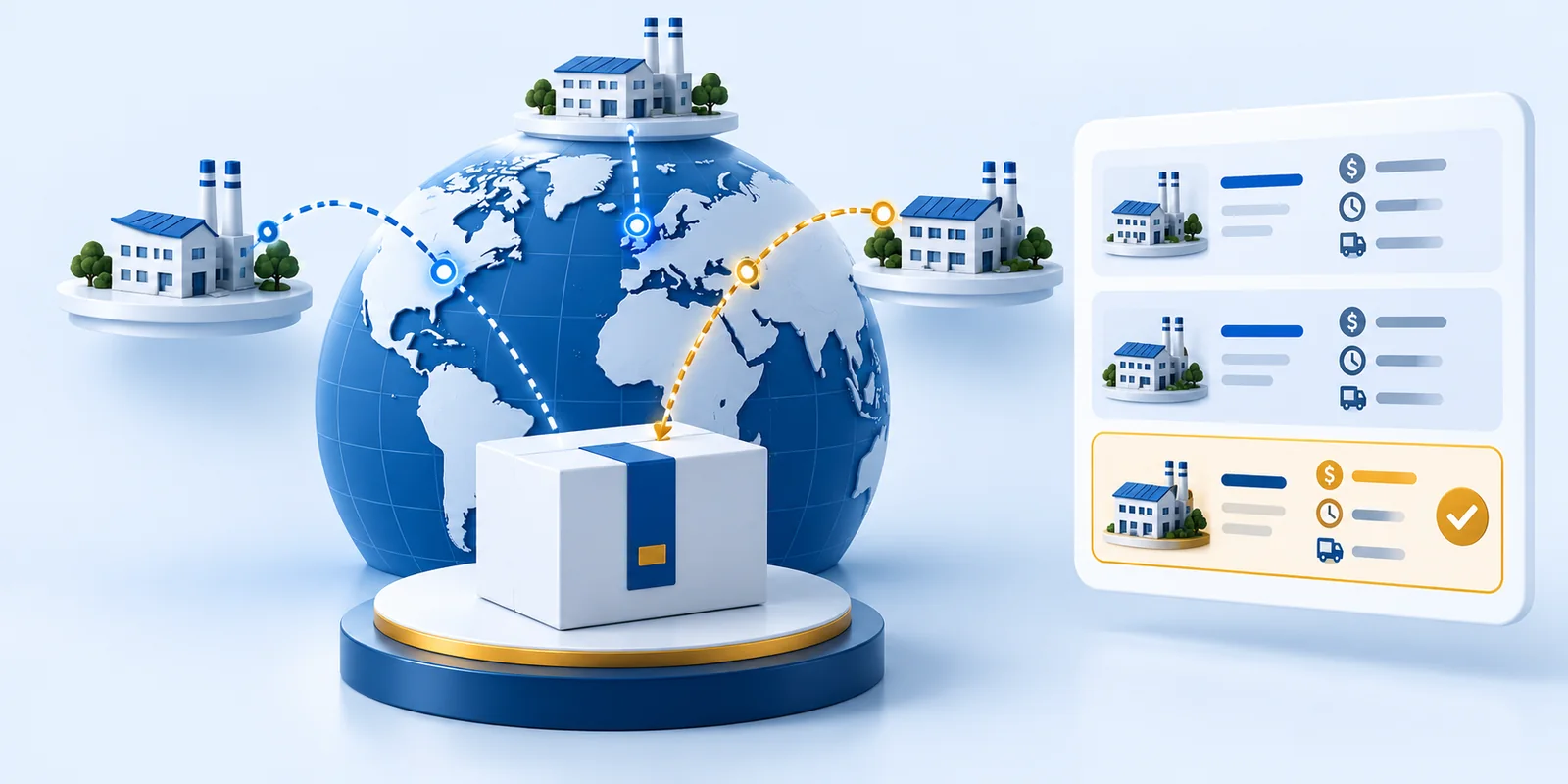 Product sourcing global sourcing