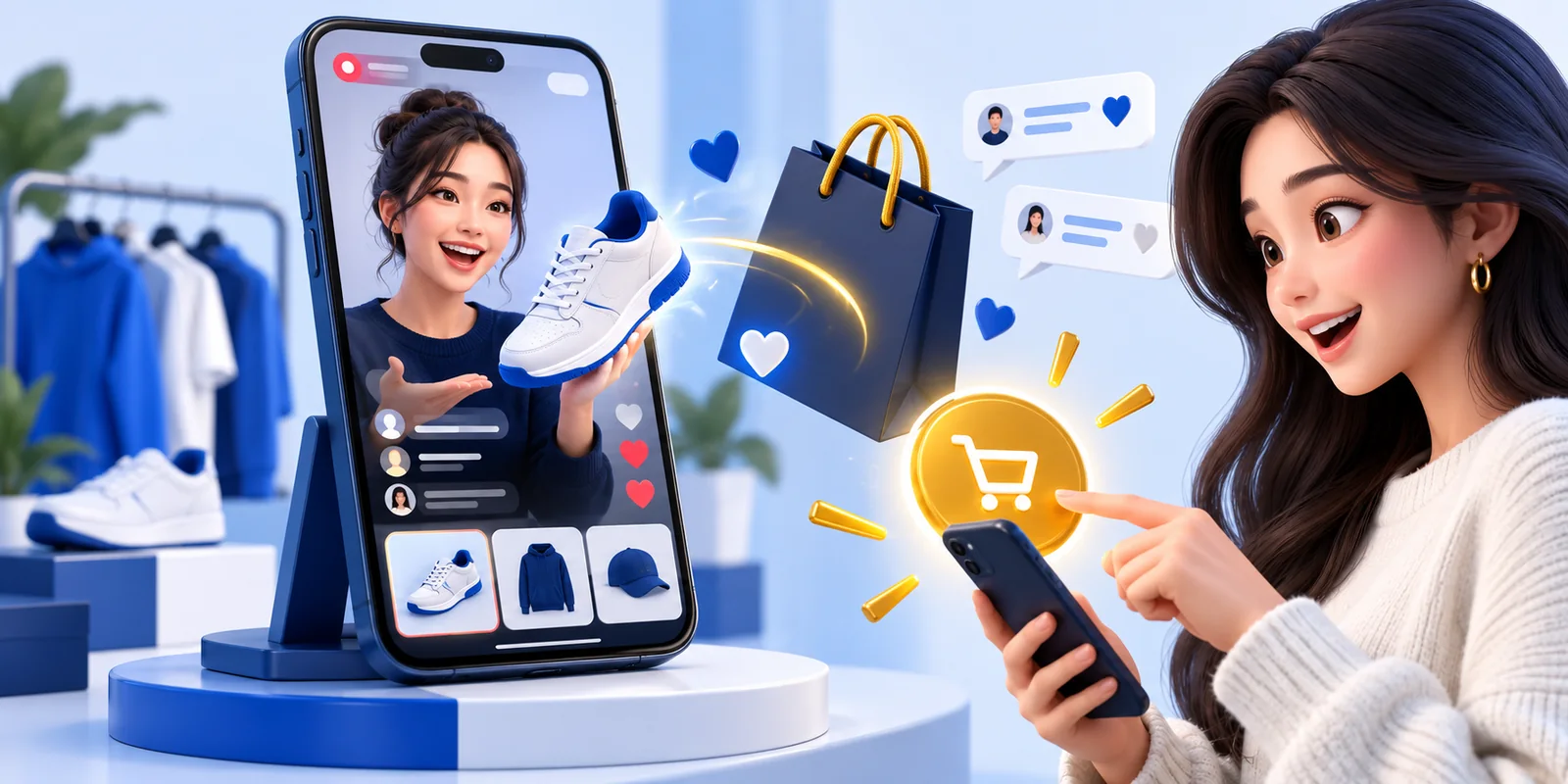 Grow ecommerce brand tiktok shop social selling