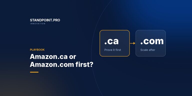 Amazon.ca or Amazon.com: which should a Canadian brand launch first?